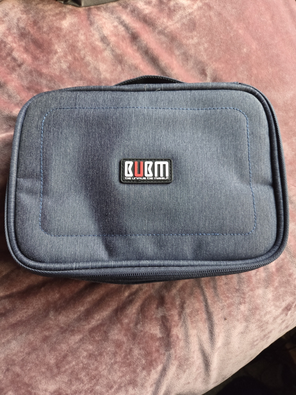 BUBM Electronic Organizer, Double Layer Travel Gadget Carry Bag